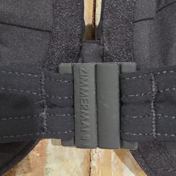 NWT Zimmermann Anneke Balconette‎ Bra Bikini Top Black 10 A/B - Picture 8 of 9